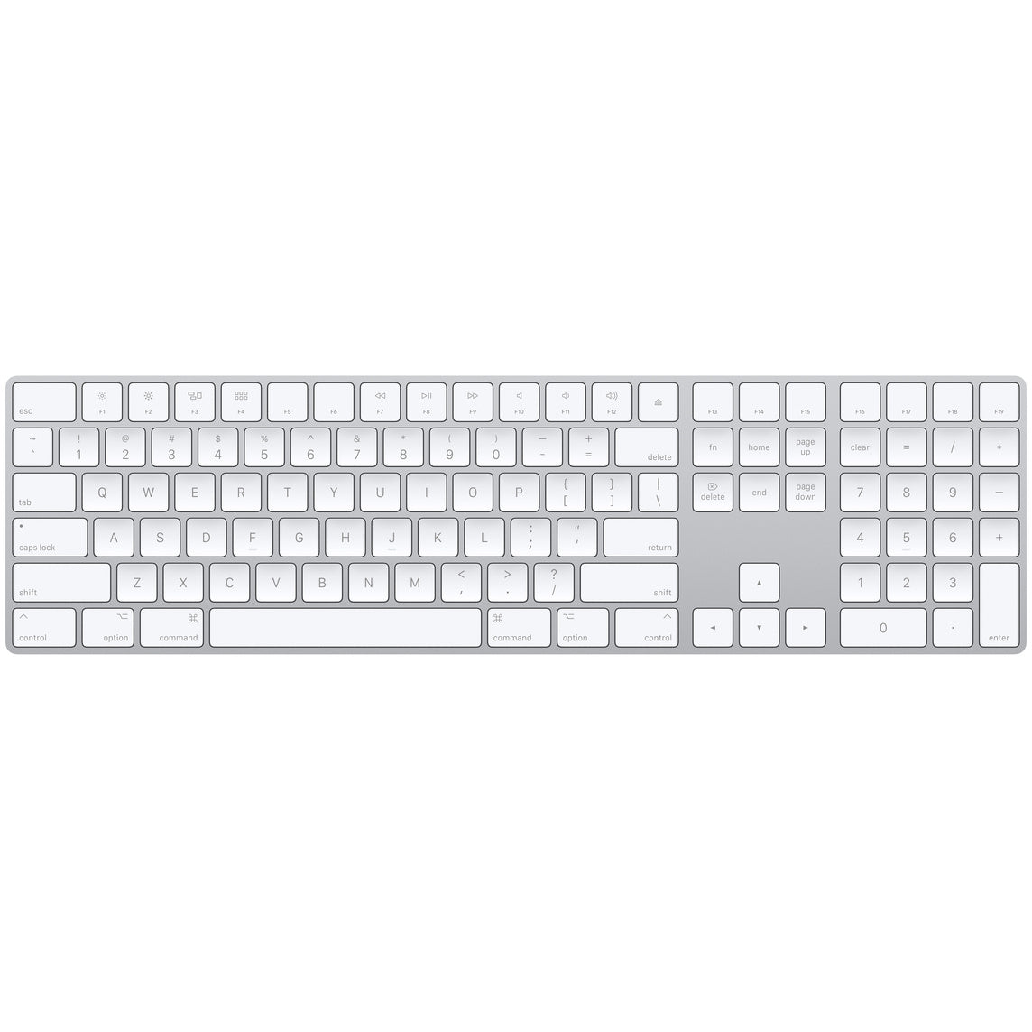 Apple Magic Keyboard with Numeric Keypad Gen 2