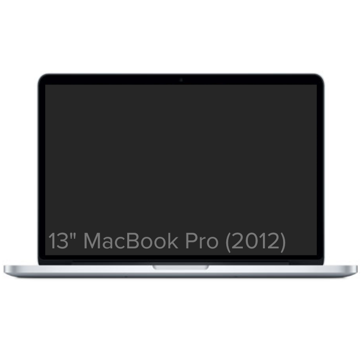 13" MacBook Pro (2012) – Intel i5 · 8GB Memory · 256GB Storage · Silver