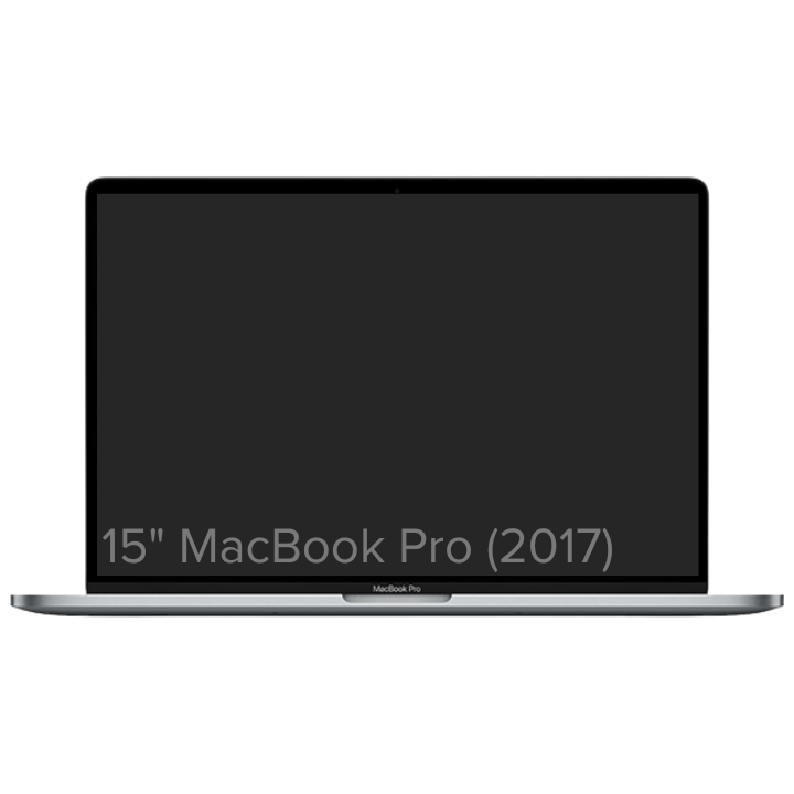 15" MacBook Pro (2017) – Intel i7 · 16GB Memory · 512GB Storage · Space Gray
