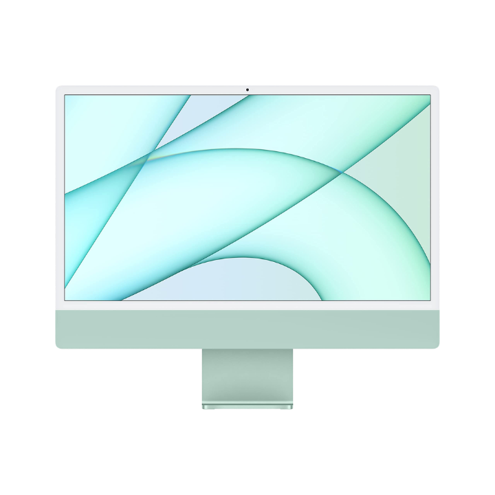 24" iMac (2021) – M1 · 8GB Memory · 256GB Storage · Green